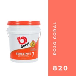 BERELINTE 820 ROJO CORAL CUBETA