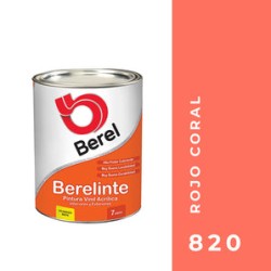 BERELINTE 820 ROJO CORAL GALON